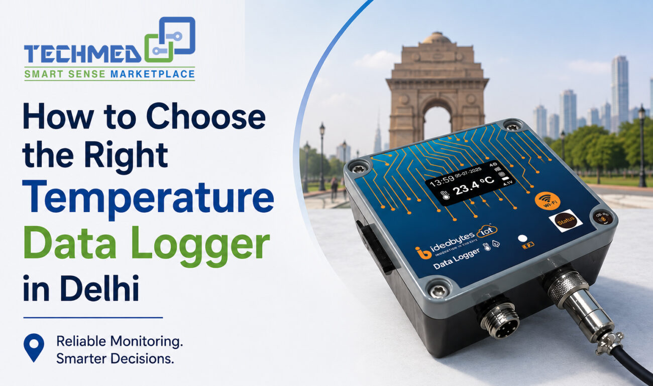 Temperature data logger in Delhi for temperature monitoring