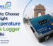 Temperature data logger in Delhi for temperature monitoring